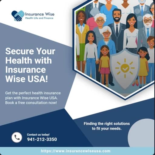 AI-generated insurance social post